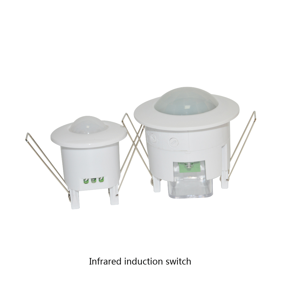 Motion Sensor Pir Wired - 110-220VAC سقف داخلي الأشعة تحت الحمراء