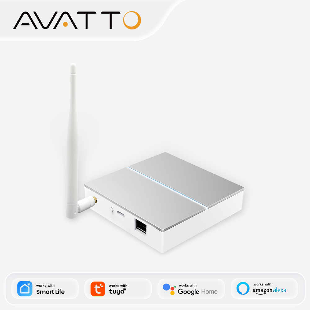 Matter Hub Thread - بوابة AVATTO Tuya ZigBee مع هوائي
