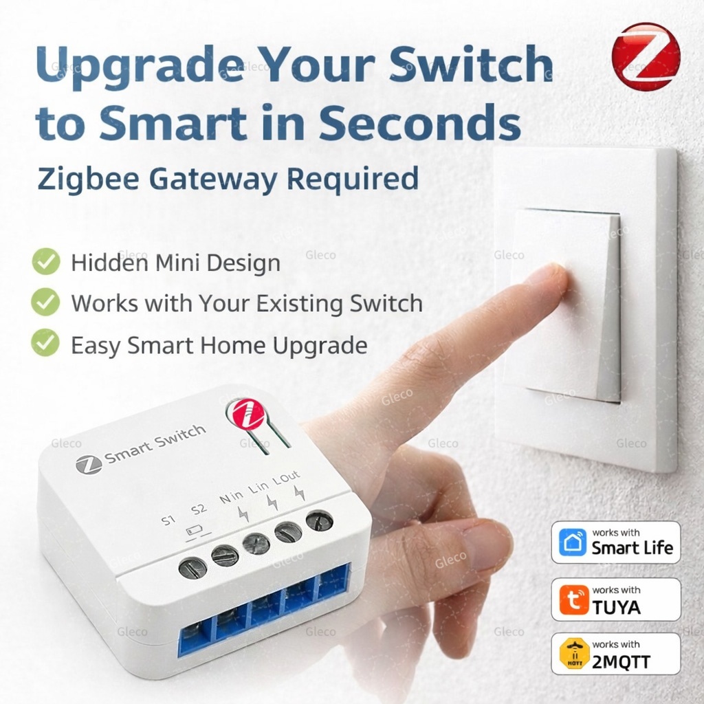 Diy Home Automation Hub - وحدة تحكم ذكية ZigBee Tuya صغيرة