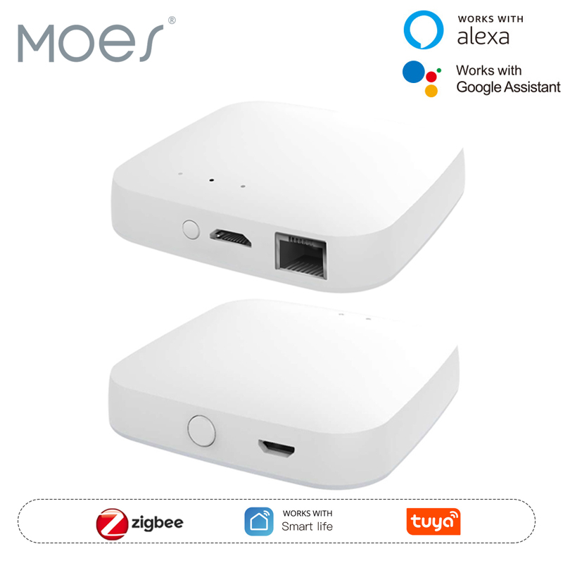 Matter Hub Thread - MOES Tuya ZigBee3.0 Smart Hub، Wireless/Wirege