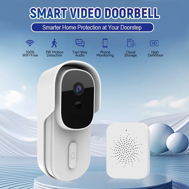 Smart Doorbell Wired - جرس باب ذكي مع كاميرا فيديو