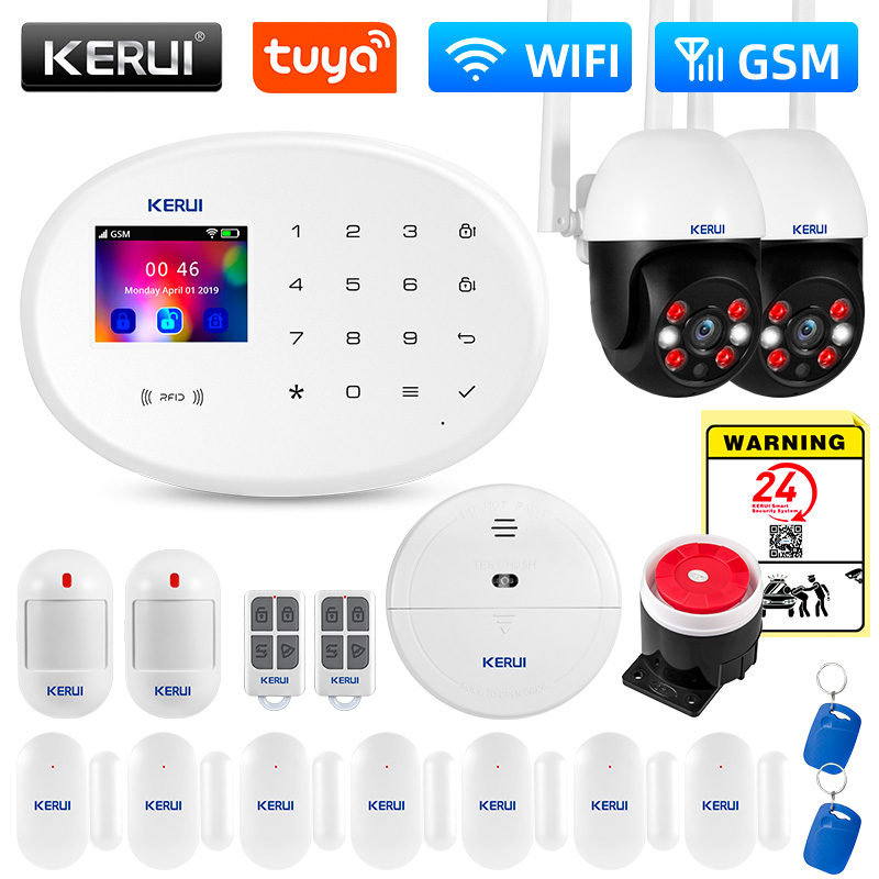 Smart Home Automation Diy - KERUI W202 WIFI GSM نظام إنذار