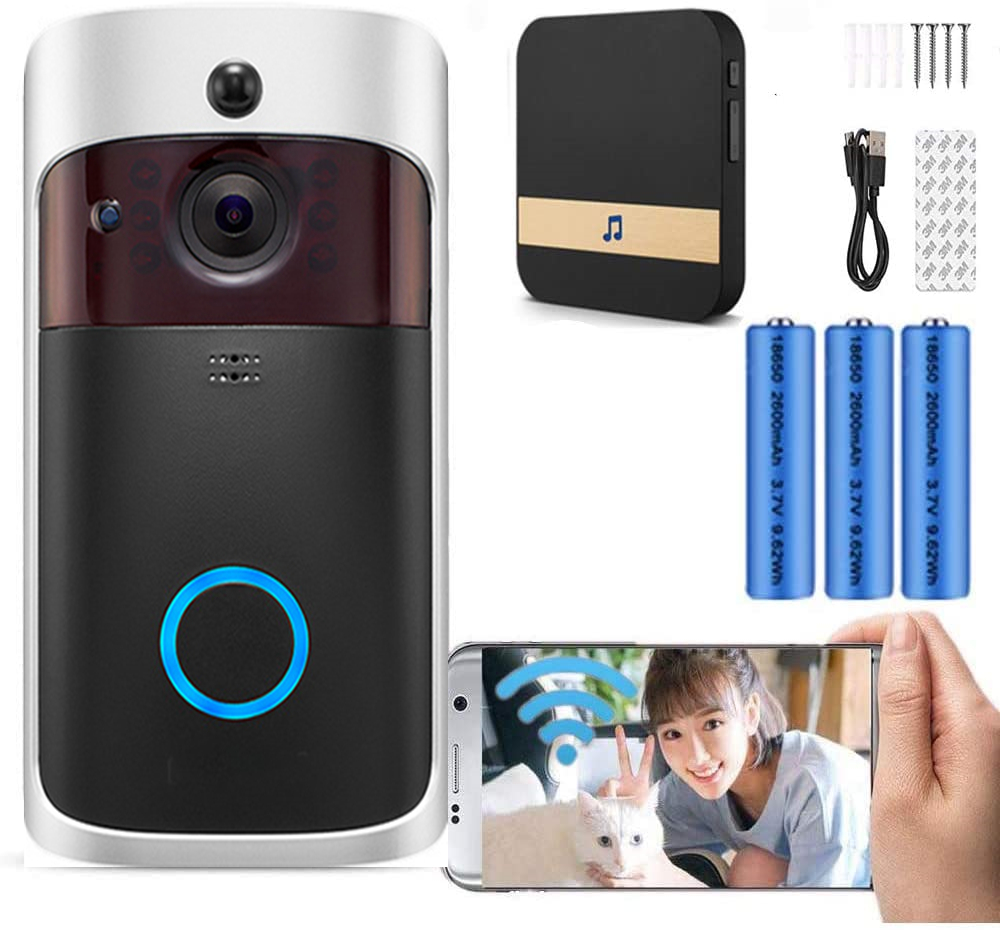 Smart Doorbell Wired - كاميرا جرس باب فيديو HD واي