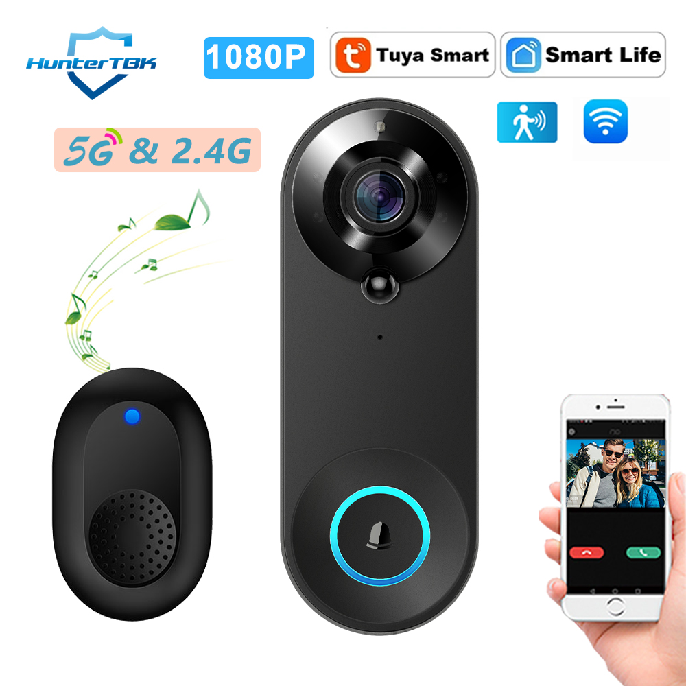 Smart Doorbell Wired - جرس باب ذكي بكاميرا لاسلكية 1080P