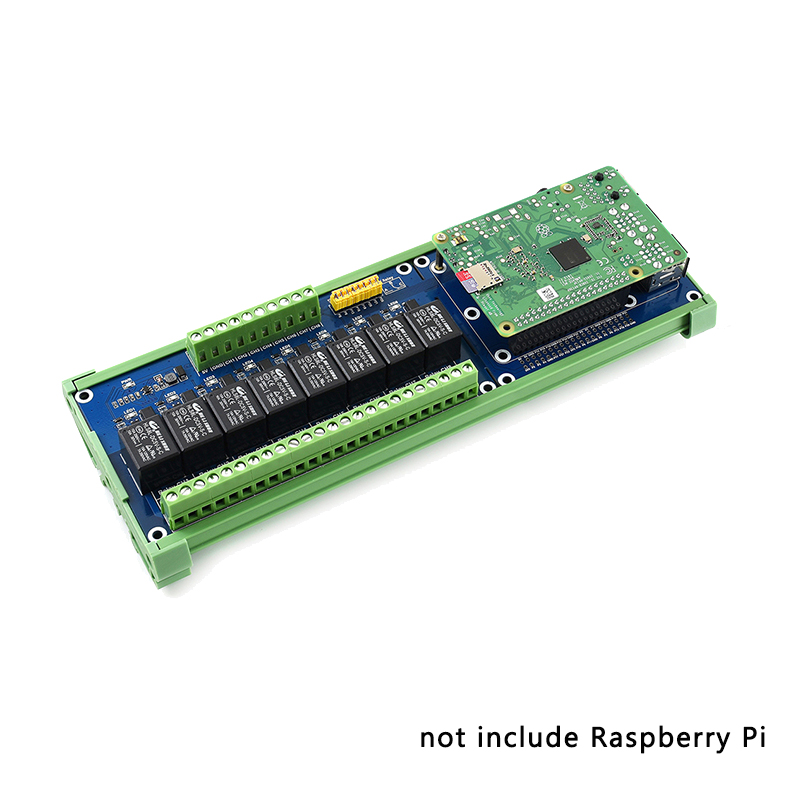 Pi Zero W Board - لوحة تمديد التتابع مع ضوء المؤشر