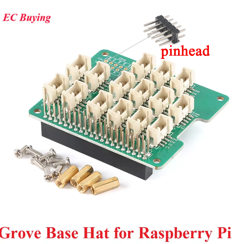 Pi Zero W Board - قبعة قاعدة Grove لـ Raspberry Pi