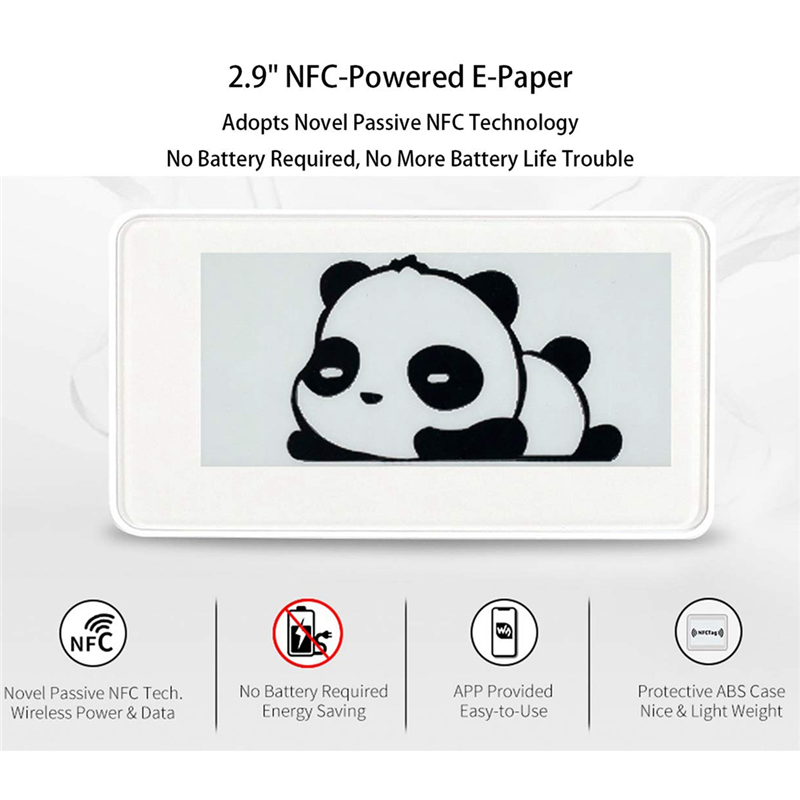 Display Epaper 2.9 - Waveshare 2.9 بوصة لاسلكية تعمل بتقنية