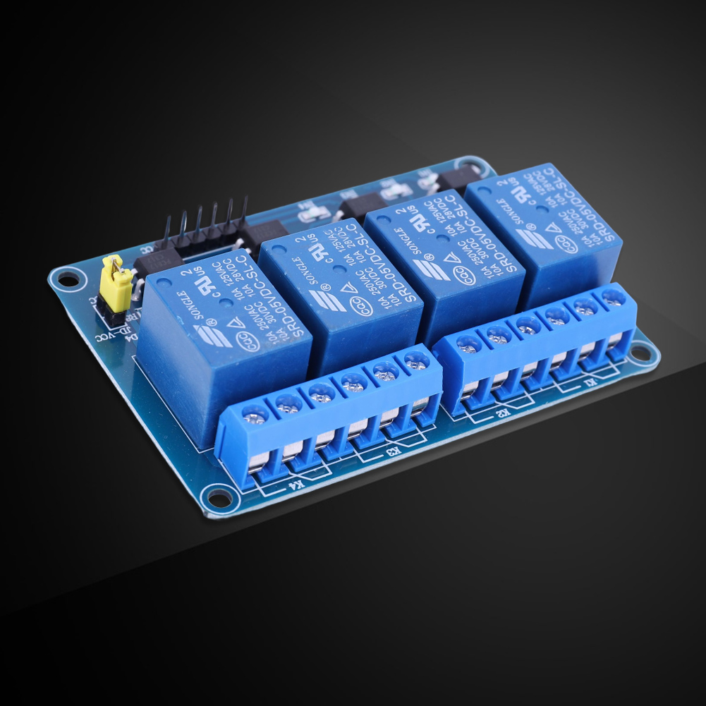 لوحة ريلاي 4 قنوات 5 فولت 12 ف - مراجعة Home Automation Arduino وسعره
