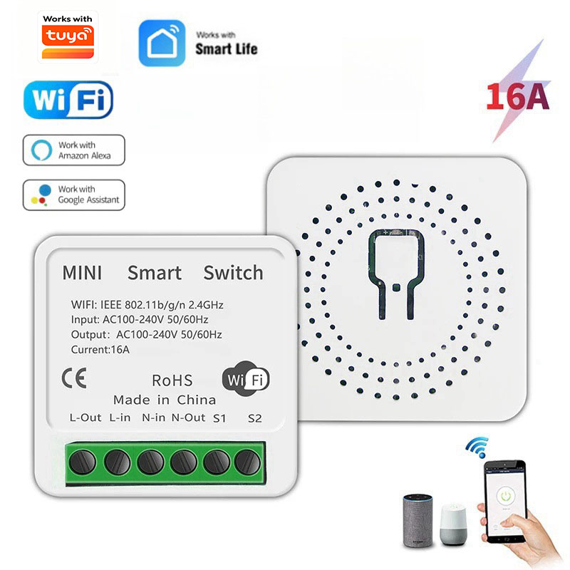 مفتاح إضاءة ذكي صغير يعمل بتقن - مراجعة Diy Home Automation Controller وسعره