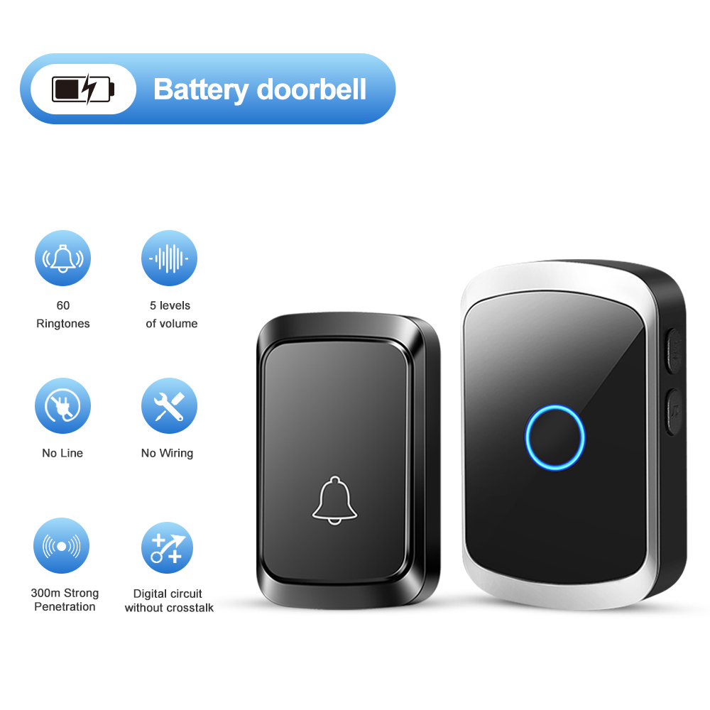 طقم جرس الباب اللاسلكي الذكي ب - مراجعة Smart Home Automation Diy وسعره