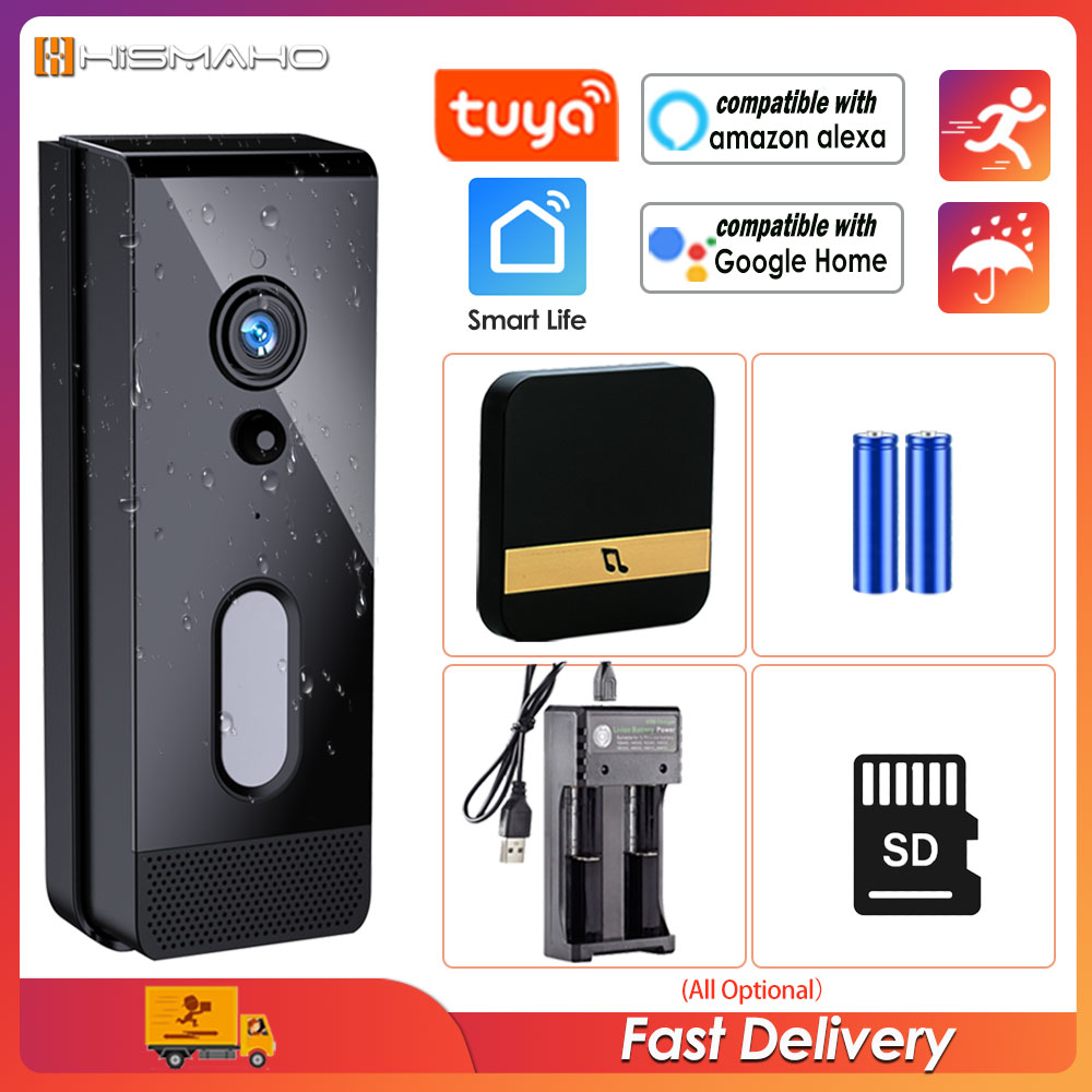 جهاز اتصال داخلي لاسلكي بالفيد - مراجعة Smart Doorbell Wired وسعره