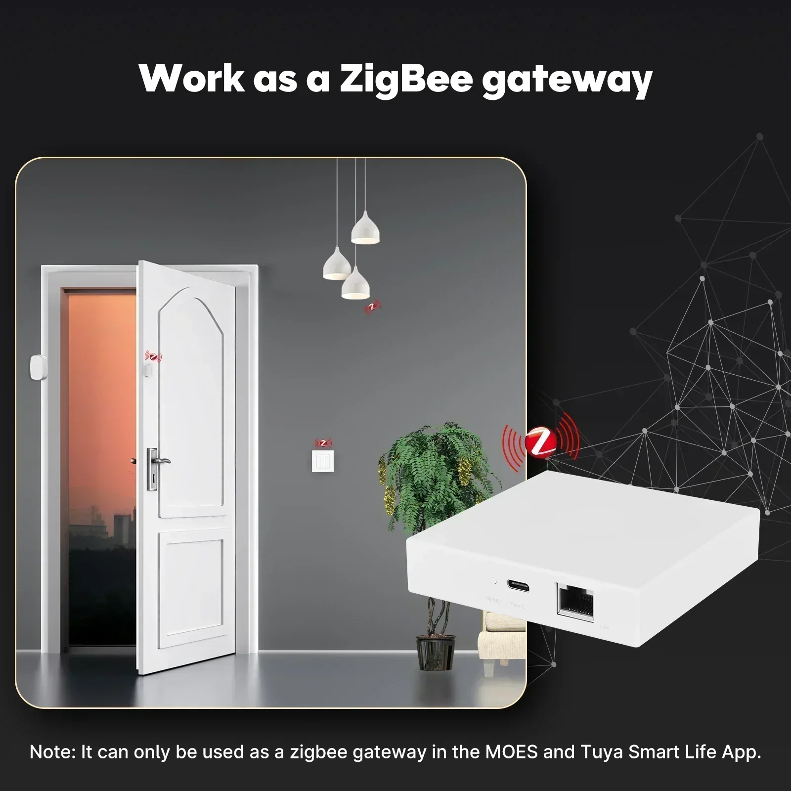 MOES Tuya Zigbee Matter Thread - مراجعة Matter Hub Thread وسعره