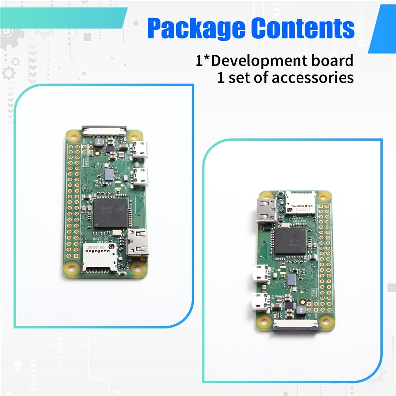 لوحة تطوير A55T لـ Raspberry P - مراجعة Pi Zero W Board وسعره
