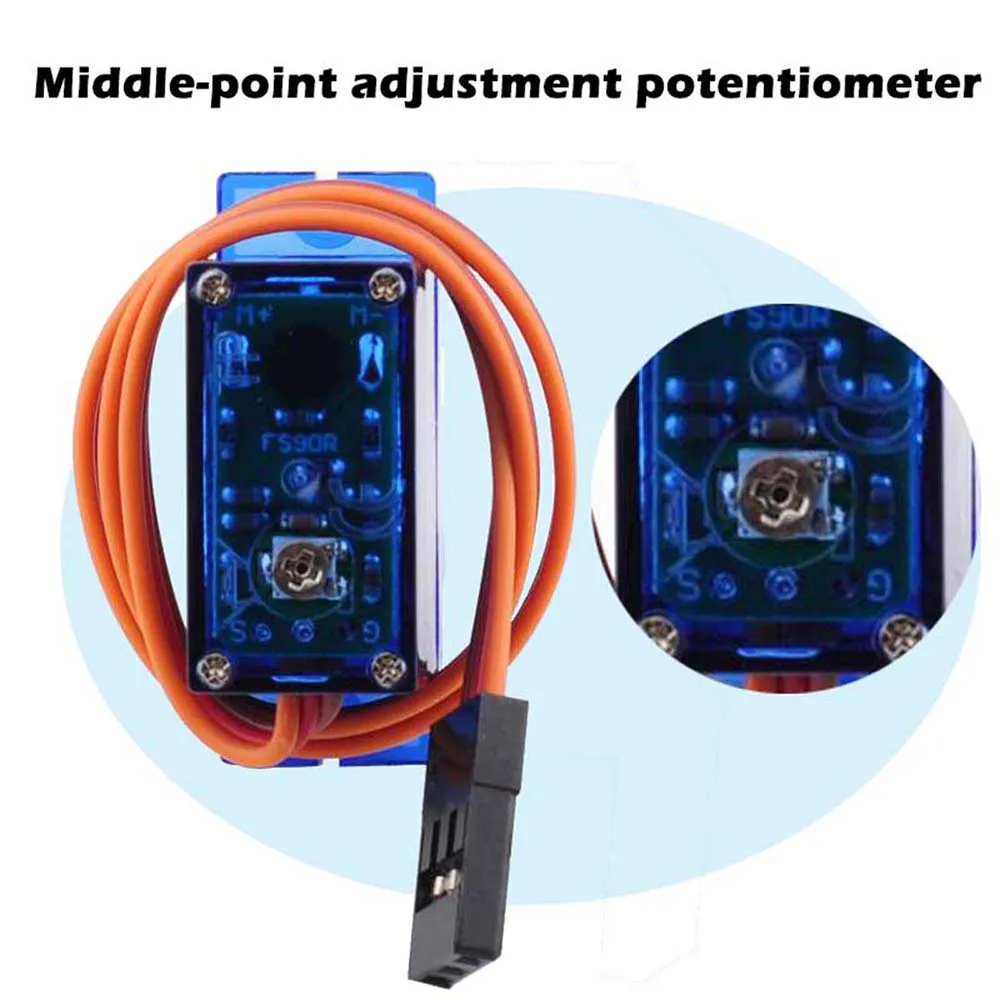 Feetech Mini FS90R مايكرو سيرف - مراجعة Diy Automation وسعره