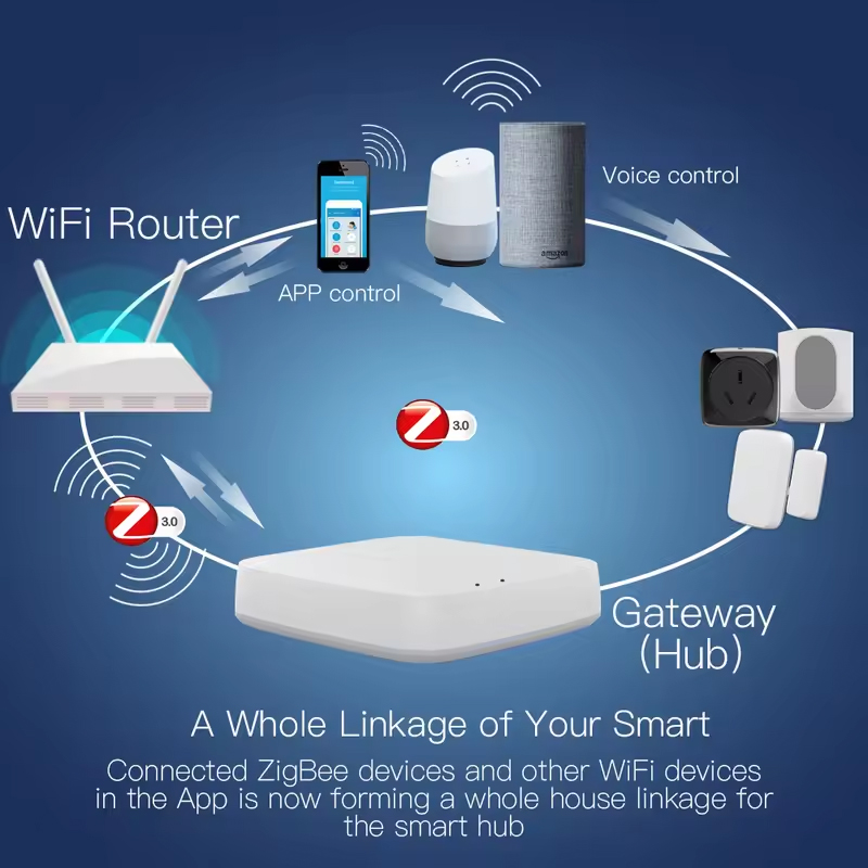 Moes Tuya ZigBee 3.0 Smart Gat - مراجعة Matter Hub Thread وسعره