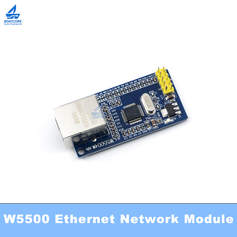 شريحة W5500 جديدة، محول SPI إل - مراجعة Ethernet Module W5500 وسعره