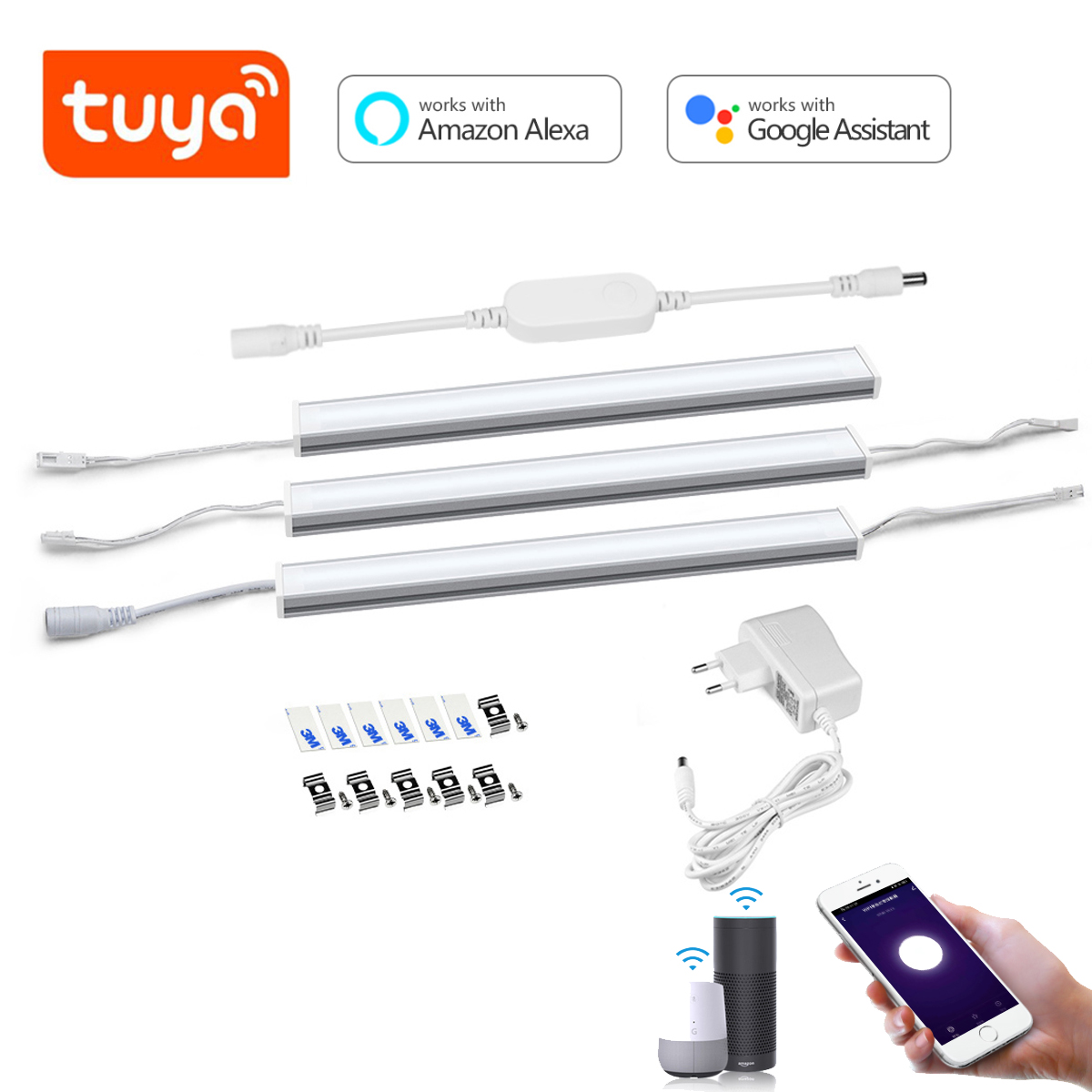 طقم إضاءة LED ذكي من الألومنيو - مراجعة Smart Home Automation Diy وسعره