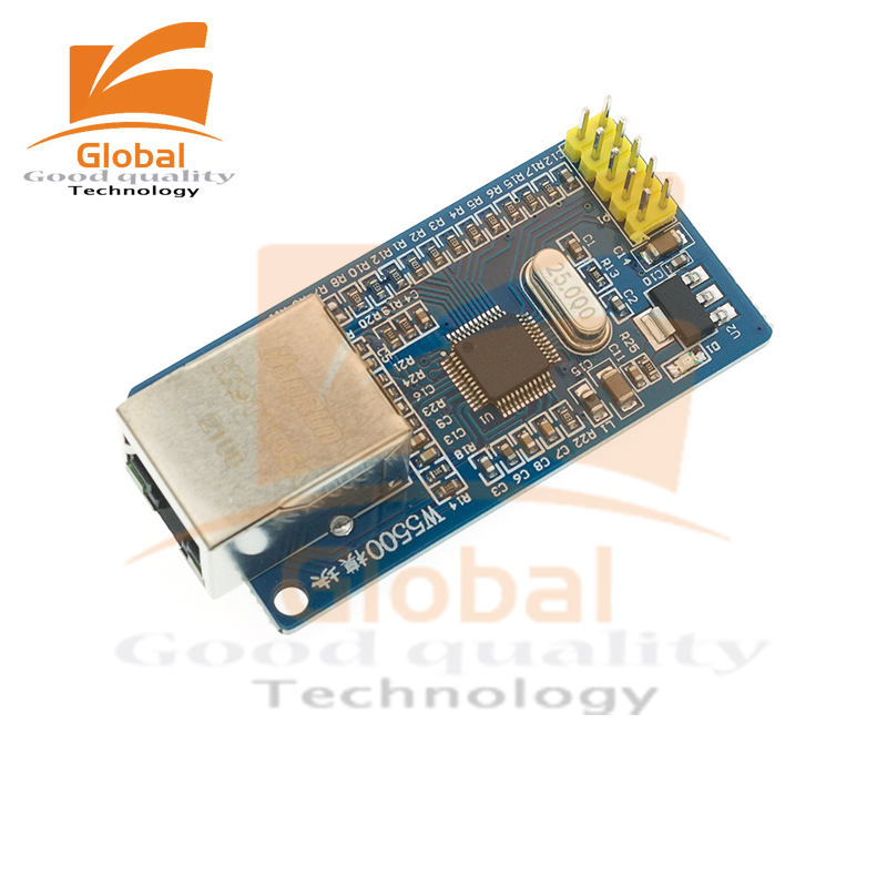 وحدة شبكة إيثرنت W5500 تدعم بر - مراجعة Ethernet Module W5500 وسعره