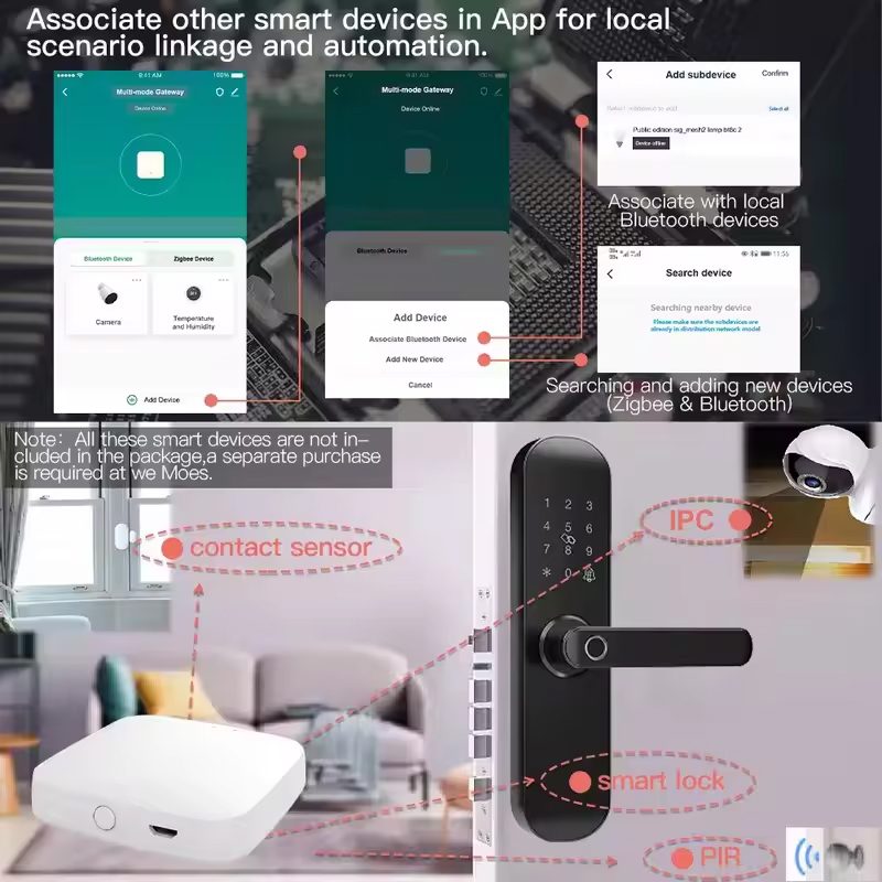 MOES Tuya ZigBee3.0 Smart Hub، - مراجعة Matter Hub Thread وسعره