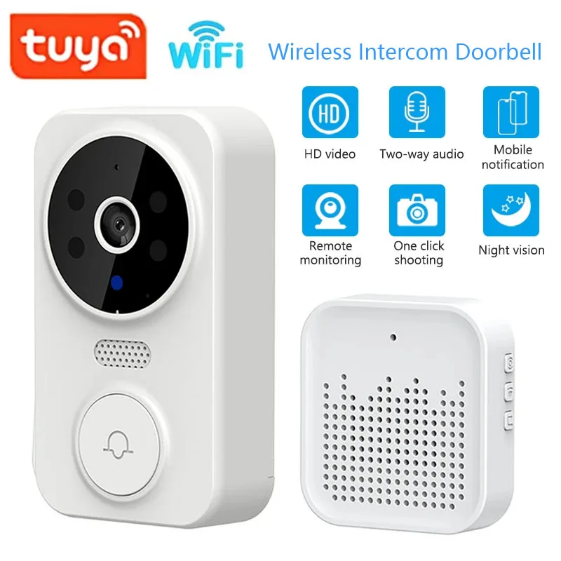 واي فاي اللاسلكية البصرية جرس  - مراجعة Smart Doorbell Wired وسعره
