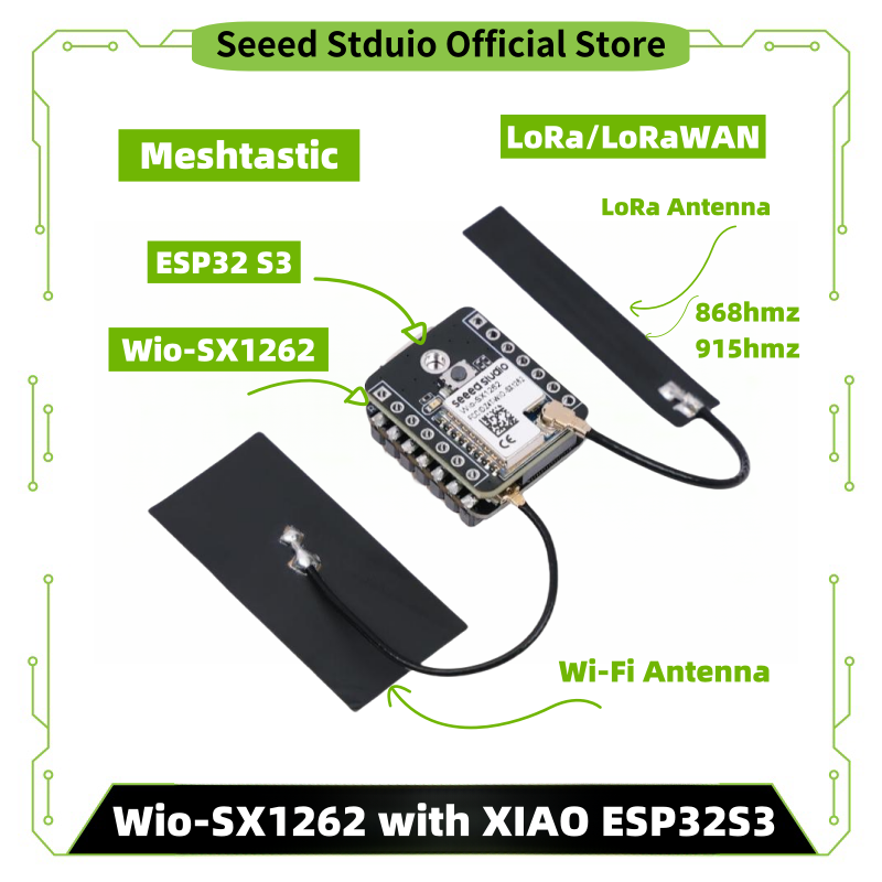 وحدة لورا ESP32 S3 Meshtastic  - مراجعة Home Automation Arduino وسعره