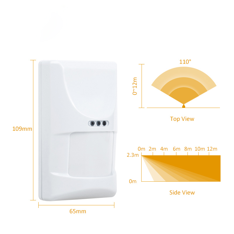 جهاز استشعار حركة داخلي سلكي ب - مراجعة Motion Sensor Pir Wired وسعره