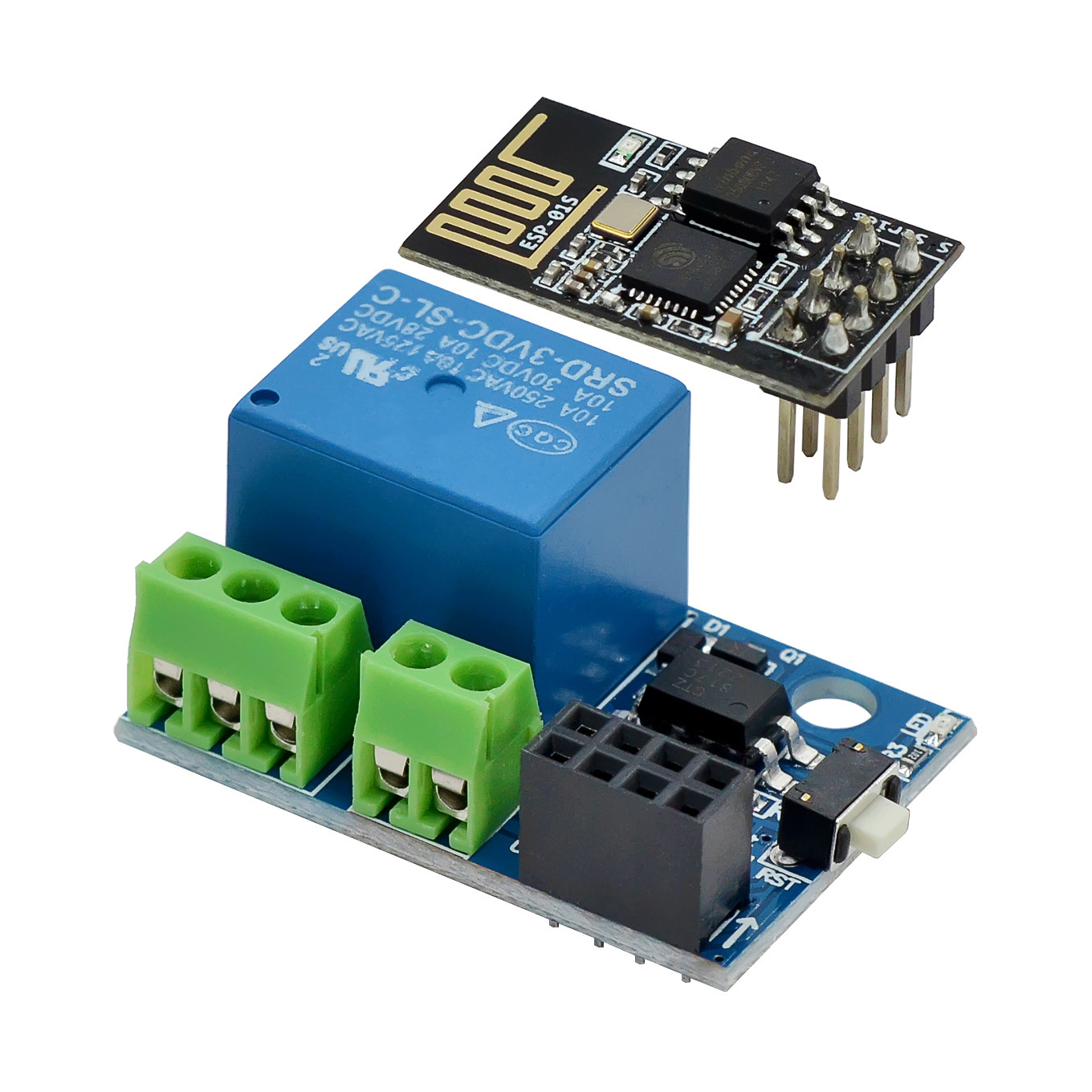 ESP-01S WiFi وحدة التتابع 5 فو - مراجعة Keys Diy Home Automation Kit With Esp32 وسعره