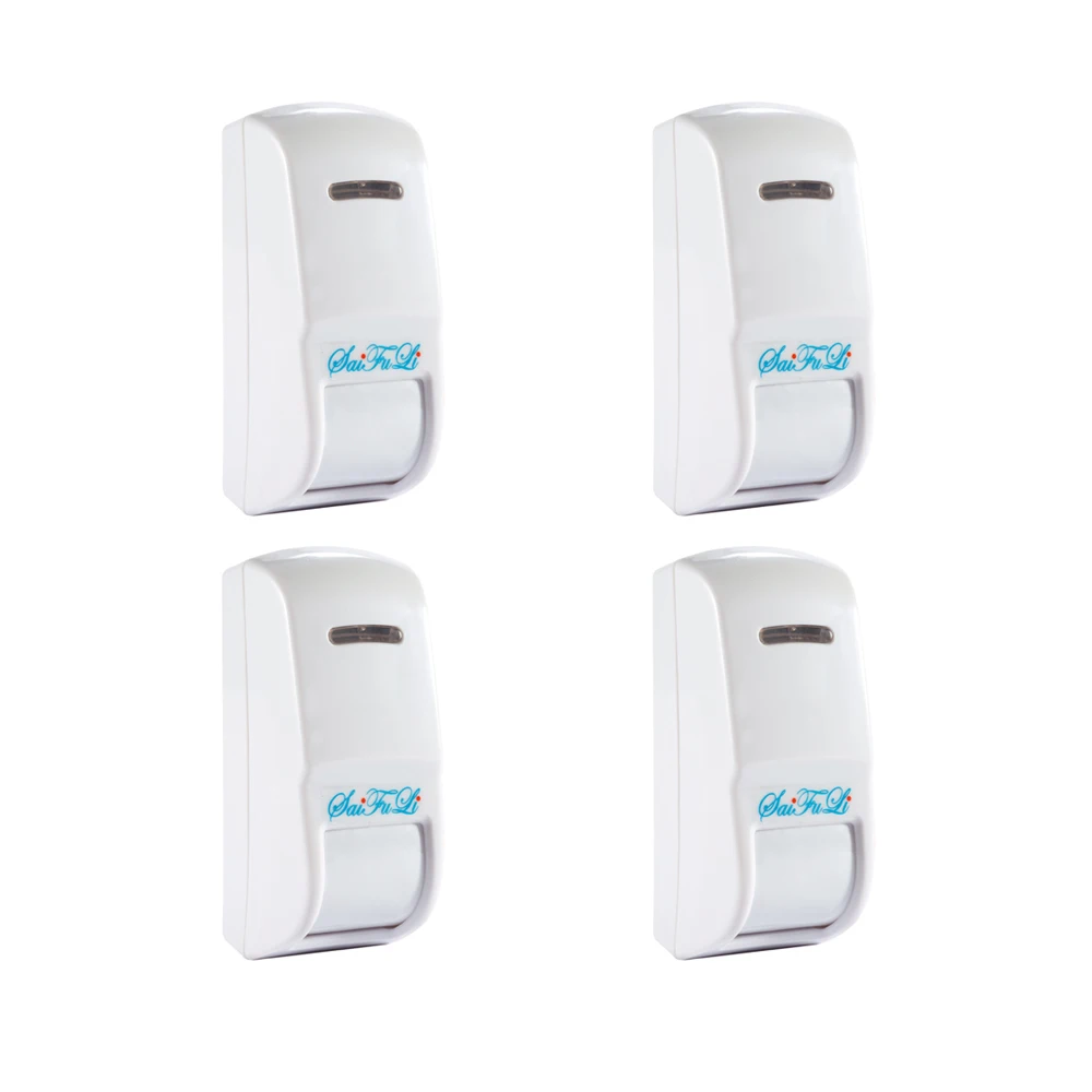 4 قطعة سلك الستار كاشف الأشعة  - مراجعة Motion Sensor Pir Wired وسعره