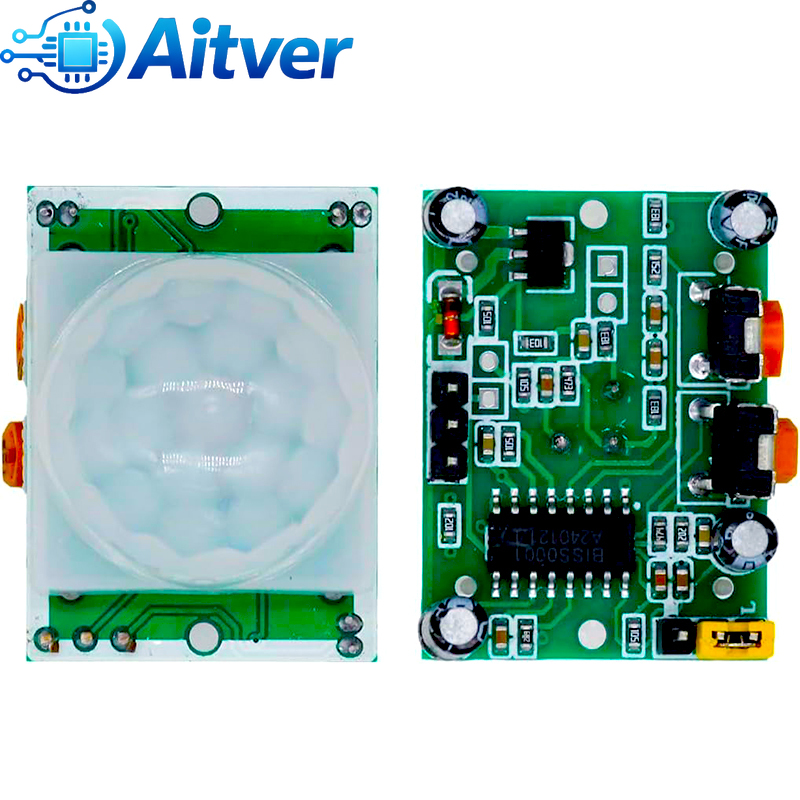 HC-SR501 PIR وحدة استشعار الحر - مراجعة Motion Sensor Pir Wired وسعره