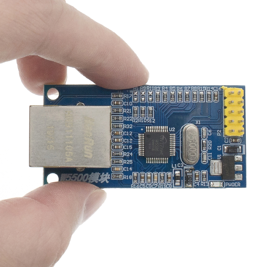 وحدة إيثرنت W5500 ، برنامج شبك - مراجعة Ethernet Module W5500 وسعره