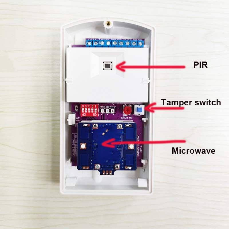 جهاز إنذار أمني خارجي مقاوم لل - مراجعة Motion Sensor Pir Wired وسعره