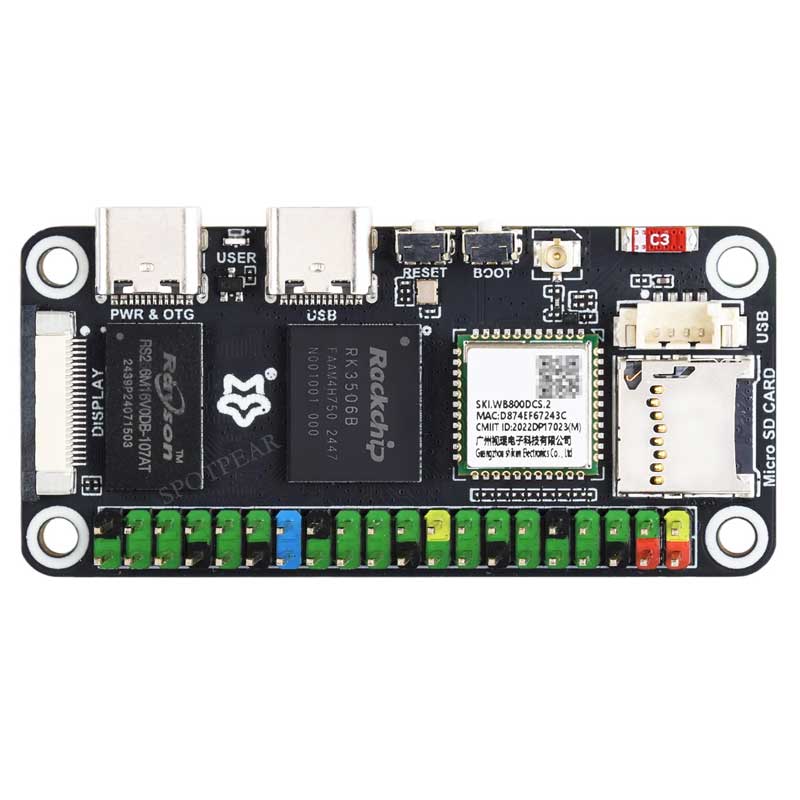 لوحة Luckfox Lyra Zero W RK350 - مراجعة Pi Zero W Board وسعره