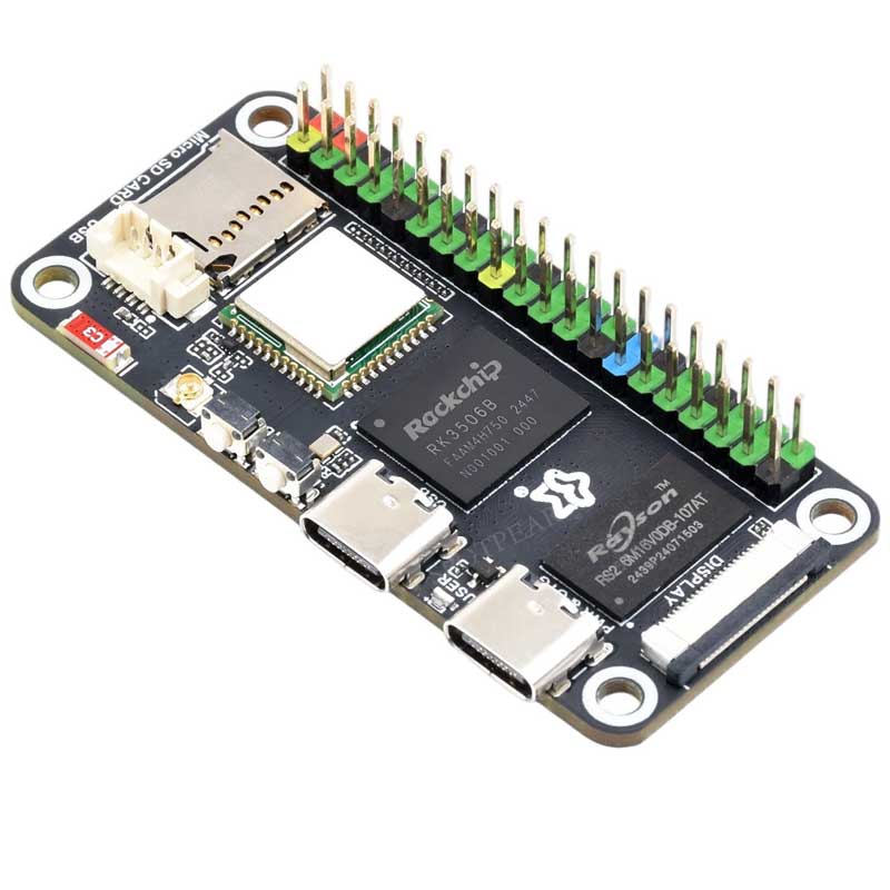 لوحة Luckfox Lyra Zero W RK350 - مراجعة Pi Zero W Board وسعره