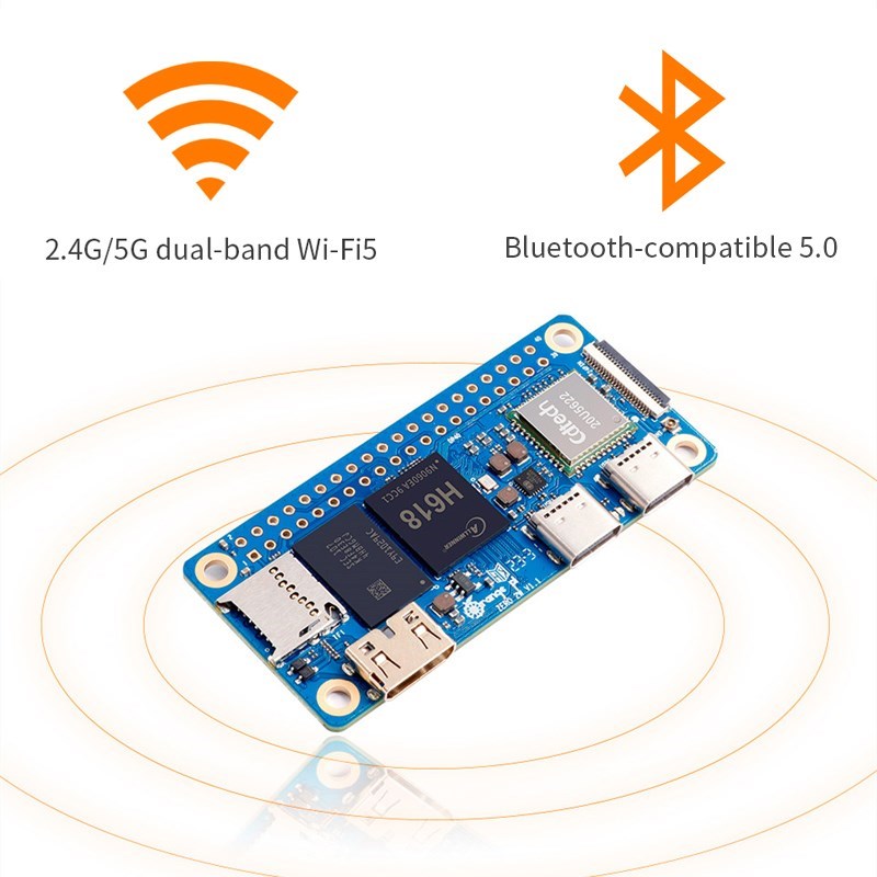 Orange Pi Zero 2W 4GB 2GB 1.5G - مراجعة Pi Zero W Board وسعره