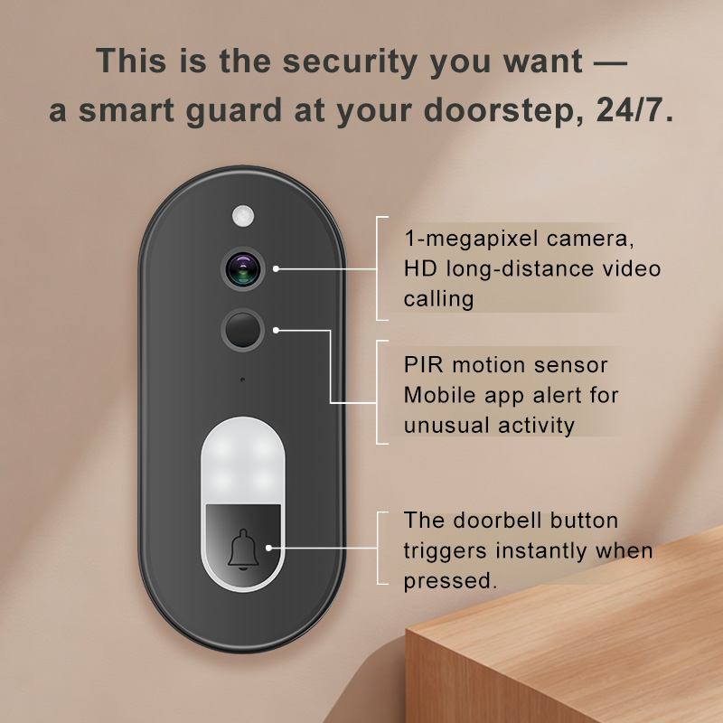 جرس باب ذكي بتقنية واي فاي يعم - مراجعة Smart Doorbell Wired وسعره