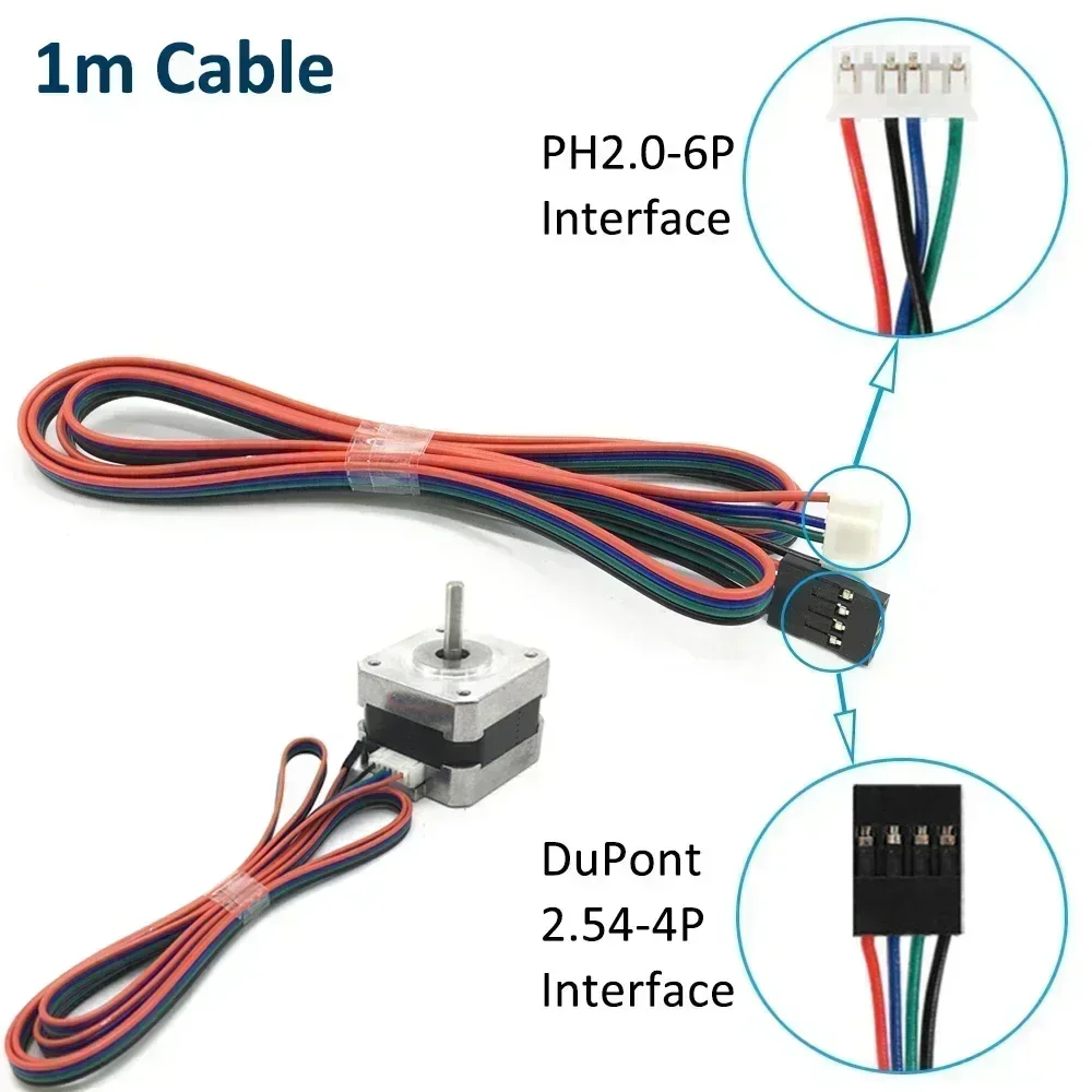 محرك متدرج Nema17 42 رباعي الأ - مراجعة Diy Automation وسعره