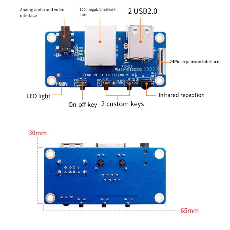 N35R-For Orange Pi Zero 2 W لو - مراجعة Pi Zero W Board وسعره