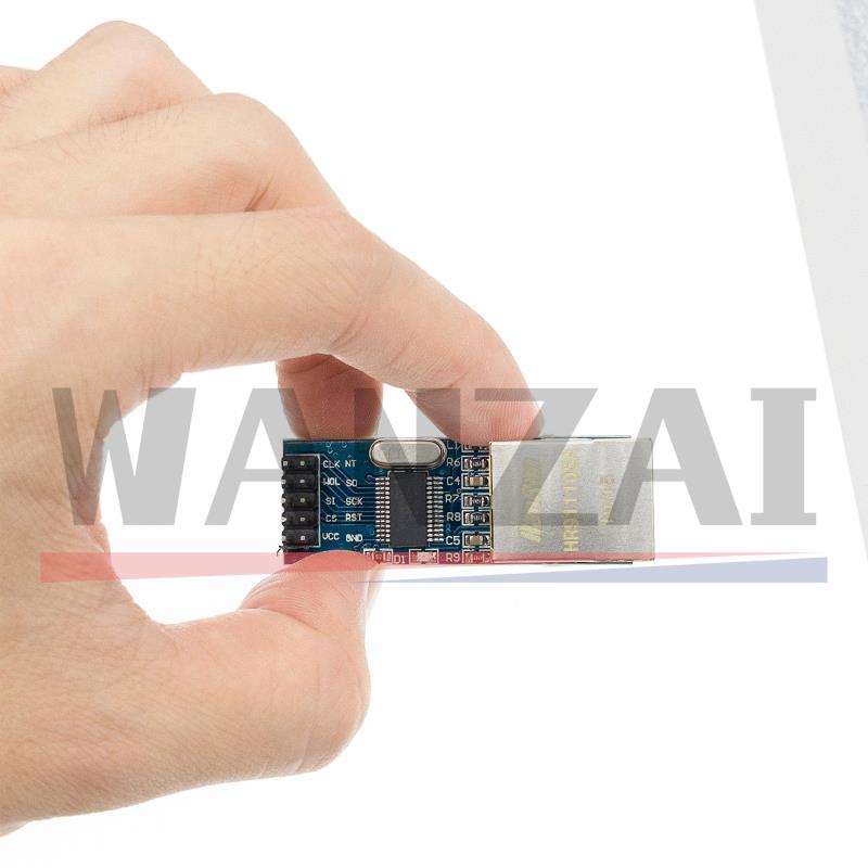 W5500 وحدة شبكة إيثرنت الأجهزة - مراجعة Ethernet Module W5500 وسعره