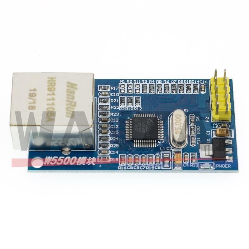 W5500 وحدة شبكة إيثرنت الأجهزة - مراجعة Ethernet Module W5500 وسعره