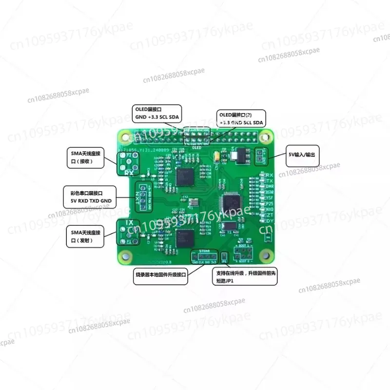 لوحة نقطة اتصال MMDVM مزدوجة D - مراجعة Pi Zero W Board وسعره